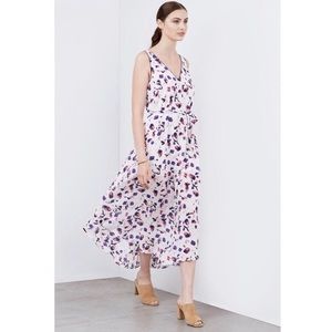 Amour Vert Silk Maxi Dress